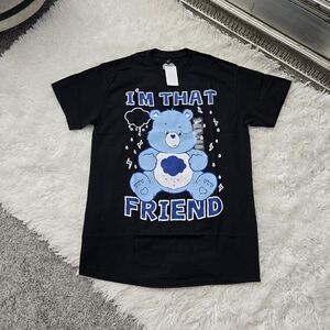 Care Bears Grumpy Bear I'm That Friend T-Shirt. Size Medium. New.